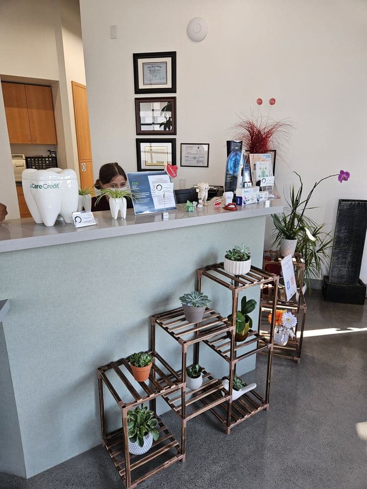 Dental Matrix reception desk